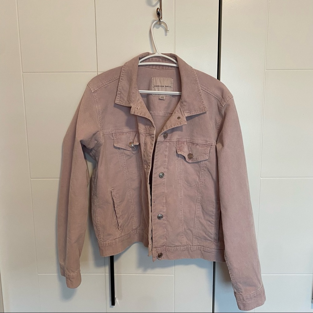 Corduroy American Eagle Jacket